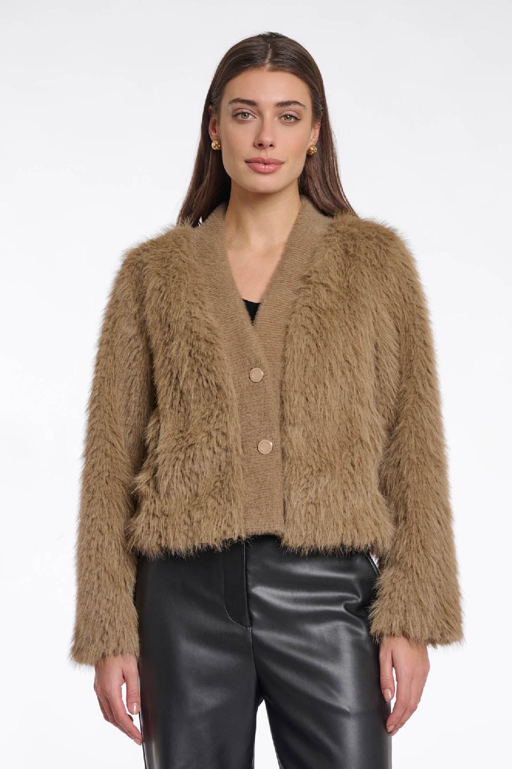 rino & pelle Chaimae cardigan Toffee