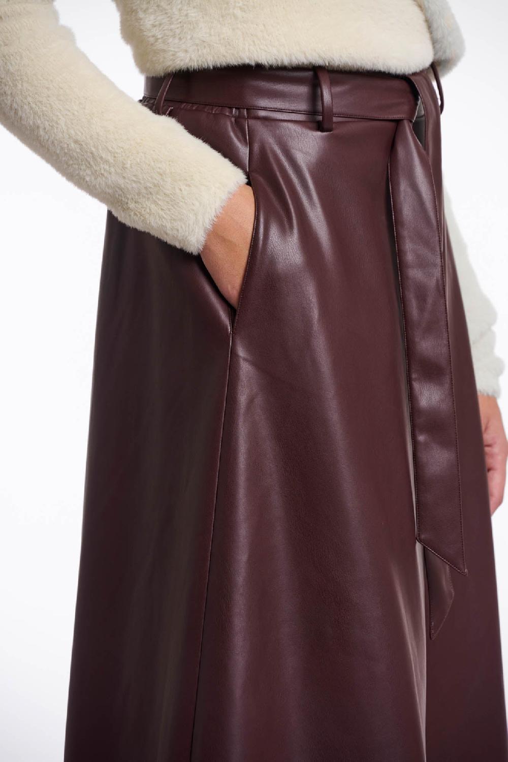 Rino & Pelle Chelsea Skirt Chocolate Bean