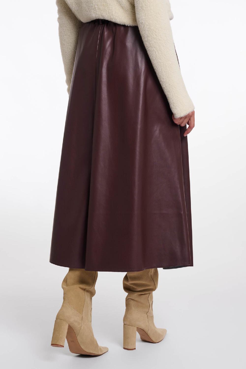 Rino & Pelle Chelsea Skirt Chocolate Bean