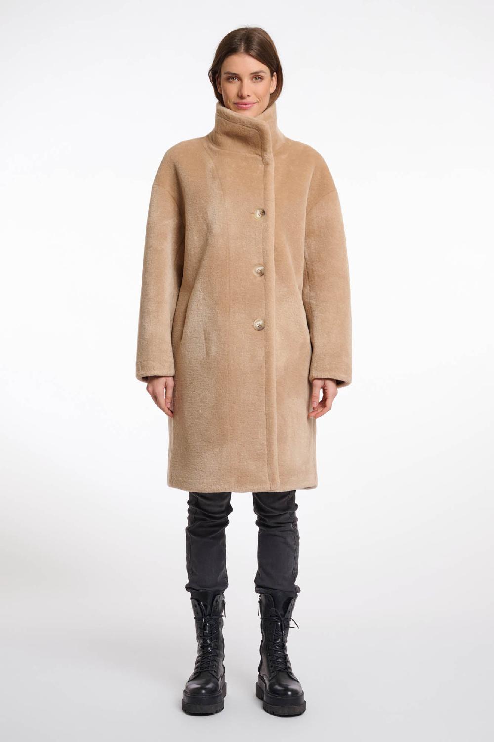 rino & pelle Cilou coat Oat