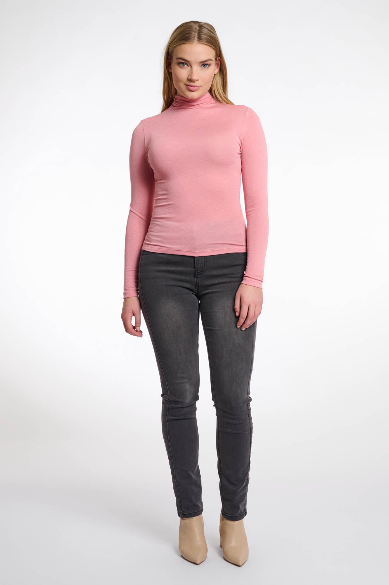 Rino & Pelle Claar Turtleneck Top Soft Pink