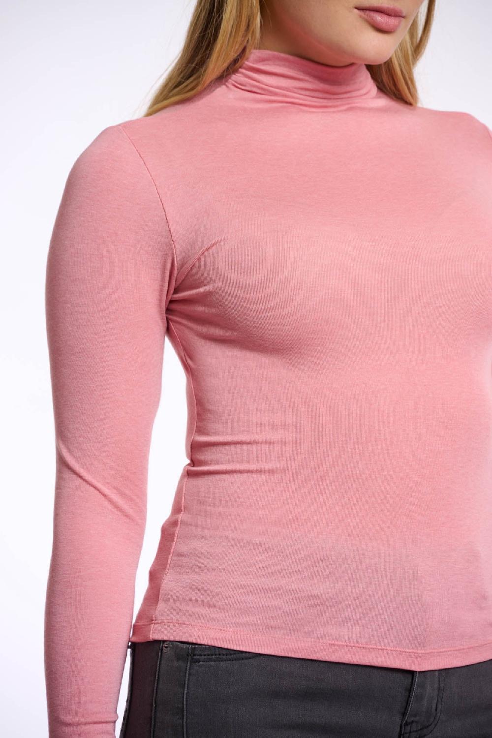 Rino & Pelle Claar Turtleneck Top Soft Pink