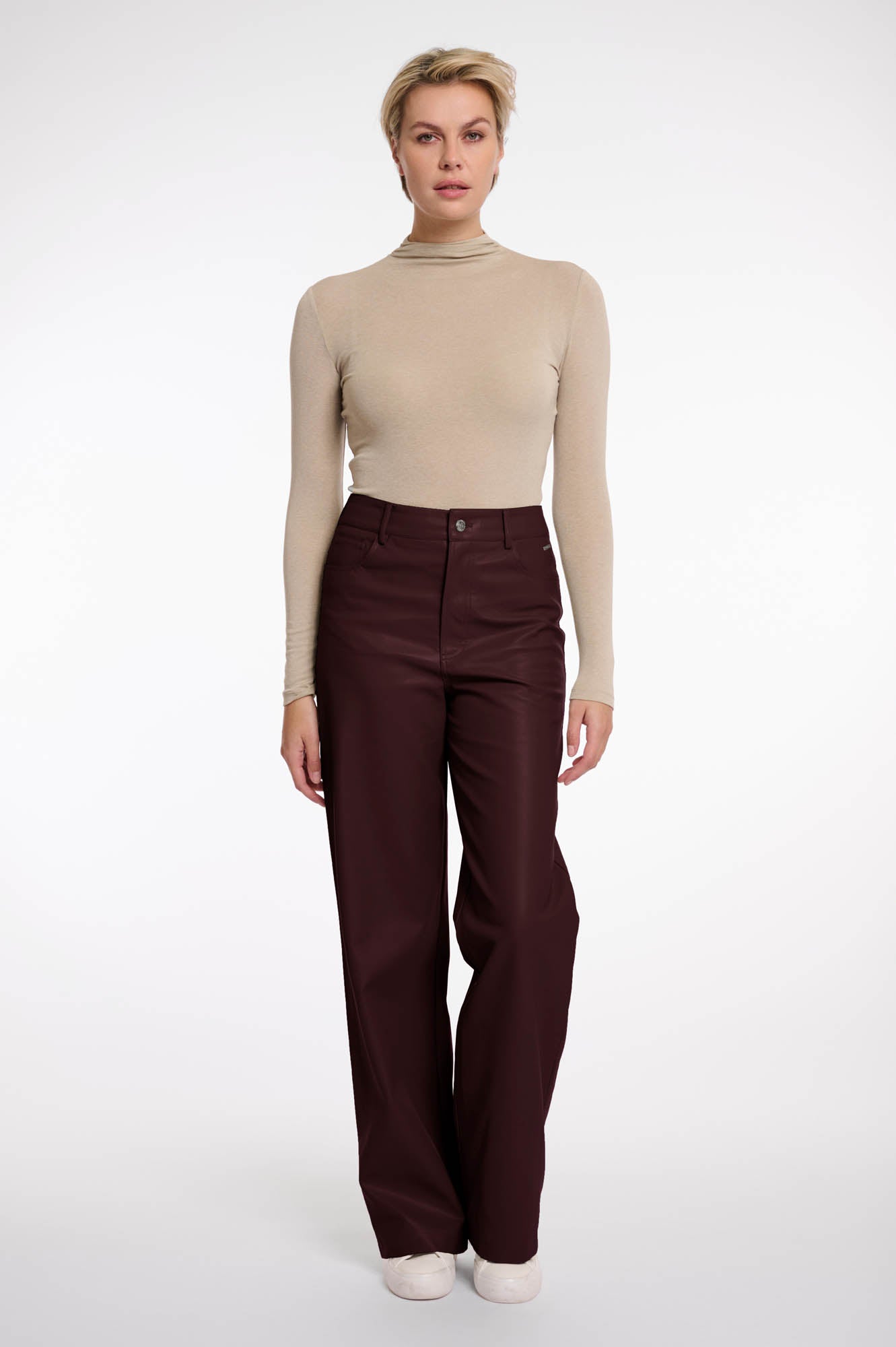 Rino & Pelle Corian Trousers Chocolate Bean