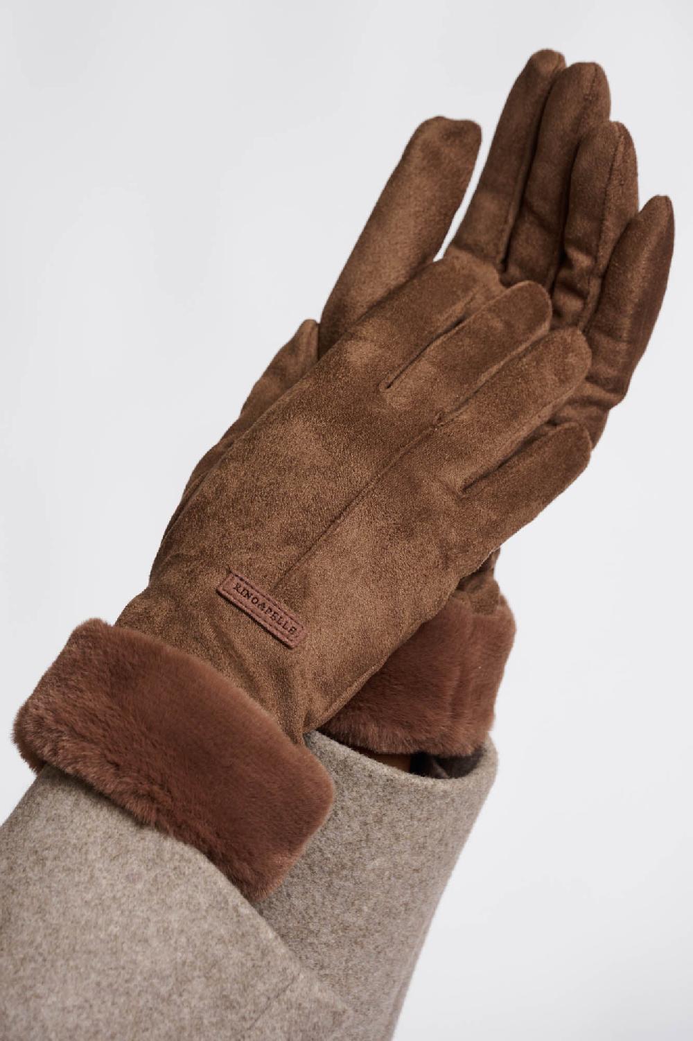 Rino & Pelle Danzo Gloves Brown Russet