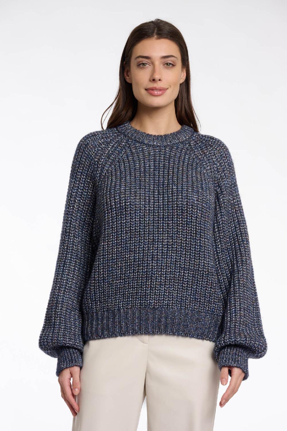 rino & pelle Eda sweater Blue shadow