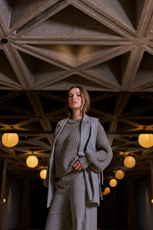 Rino & Pelle Eda Sweater Grey Shadow