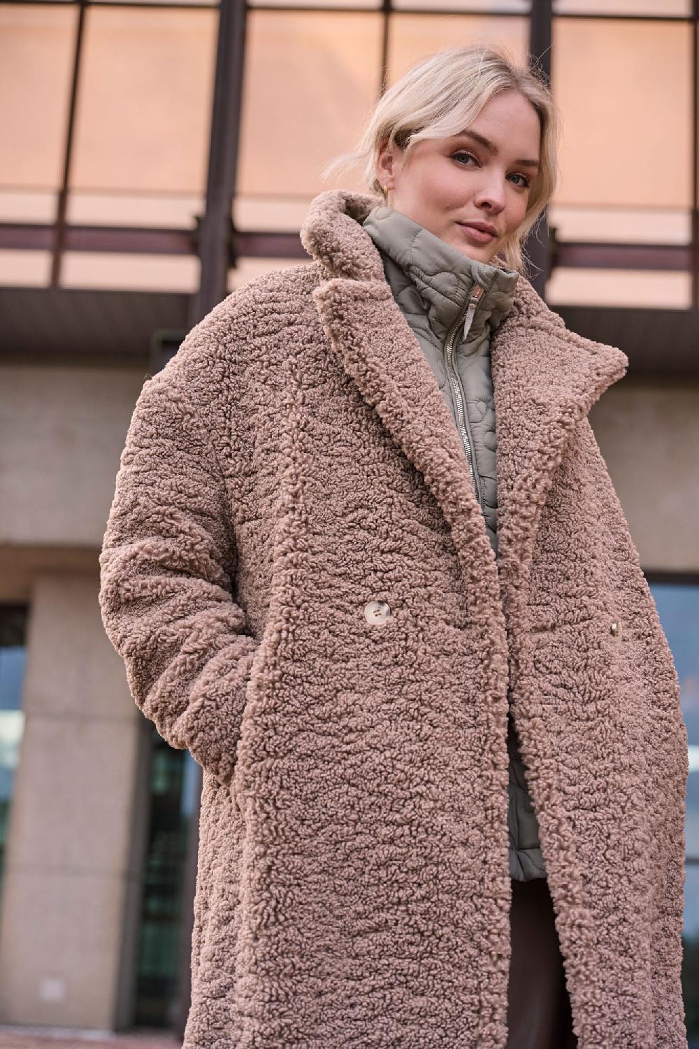 rino & pelle Elicia coat Toffee