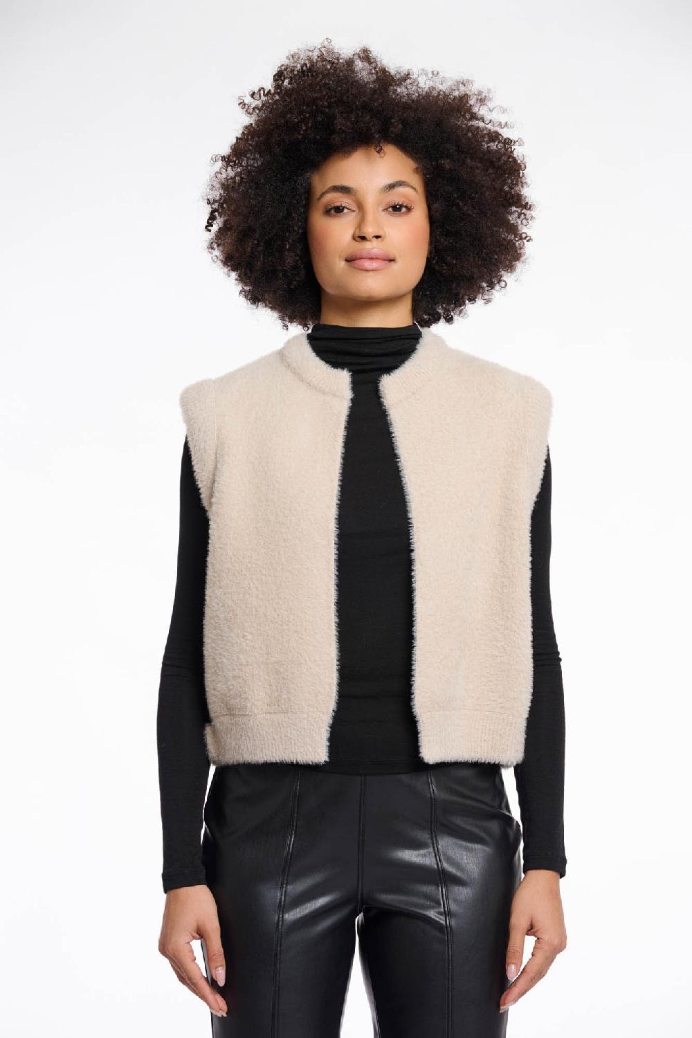 Rino & Pelle Elona Waistcoat Stone