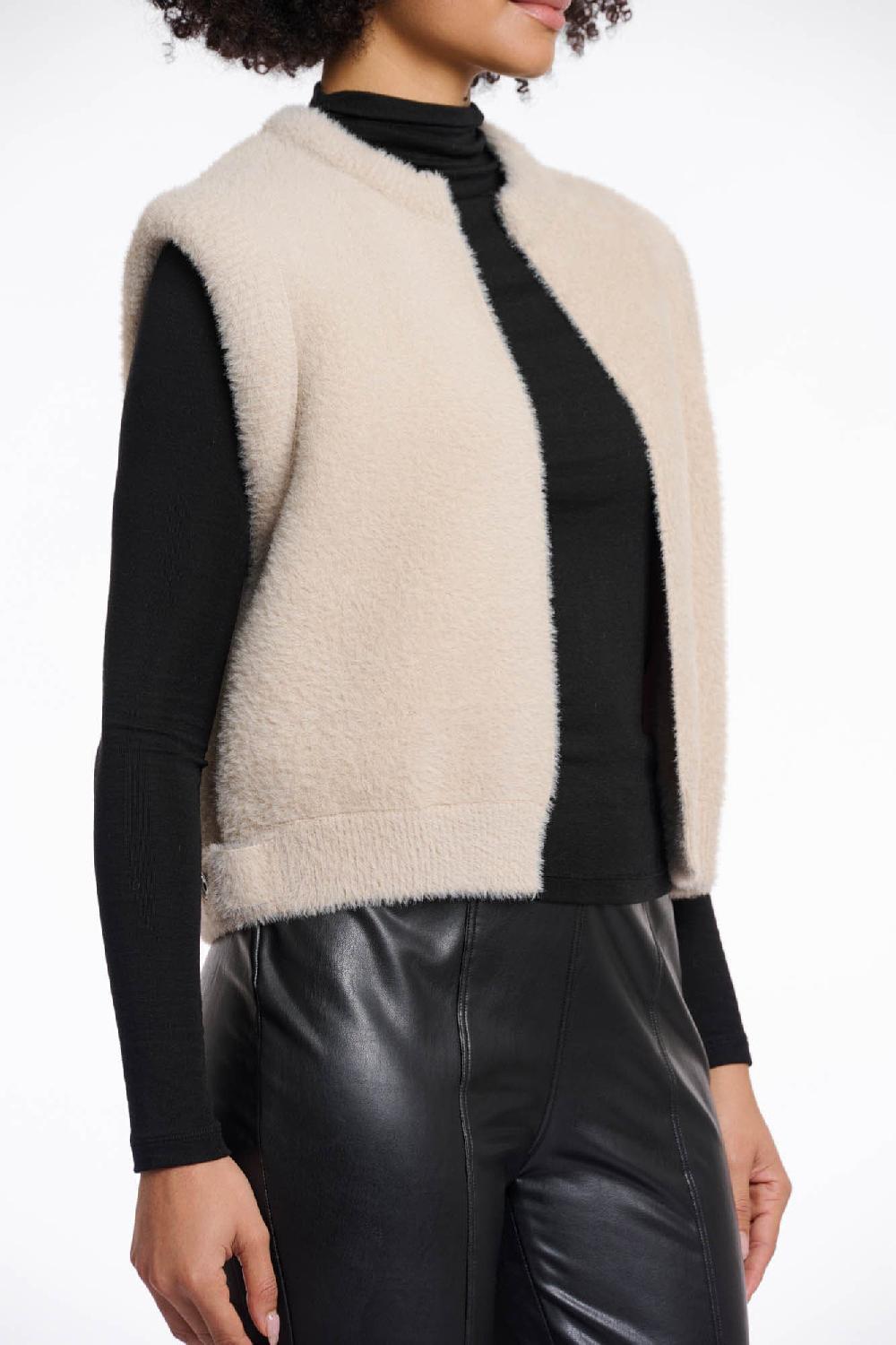 Rino & Pelle Elona Waistcoat Stone