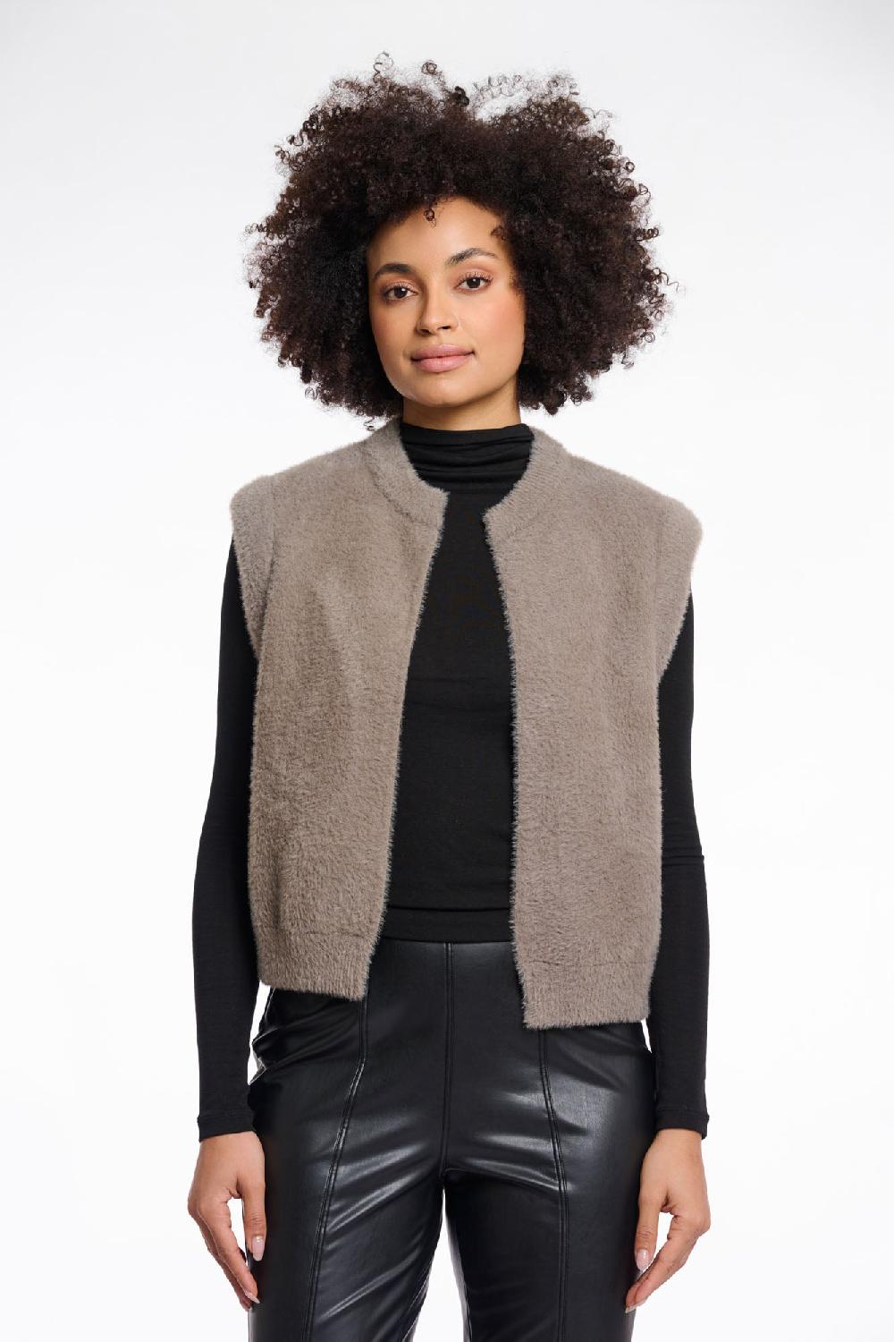 Rino & Pelle Elona Waistcoat Taupe