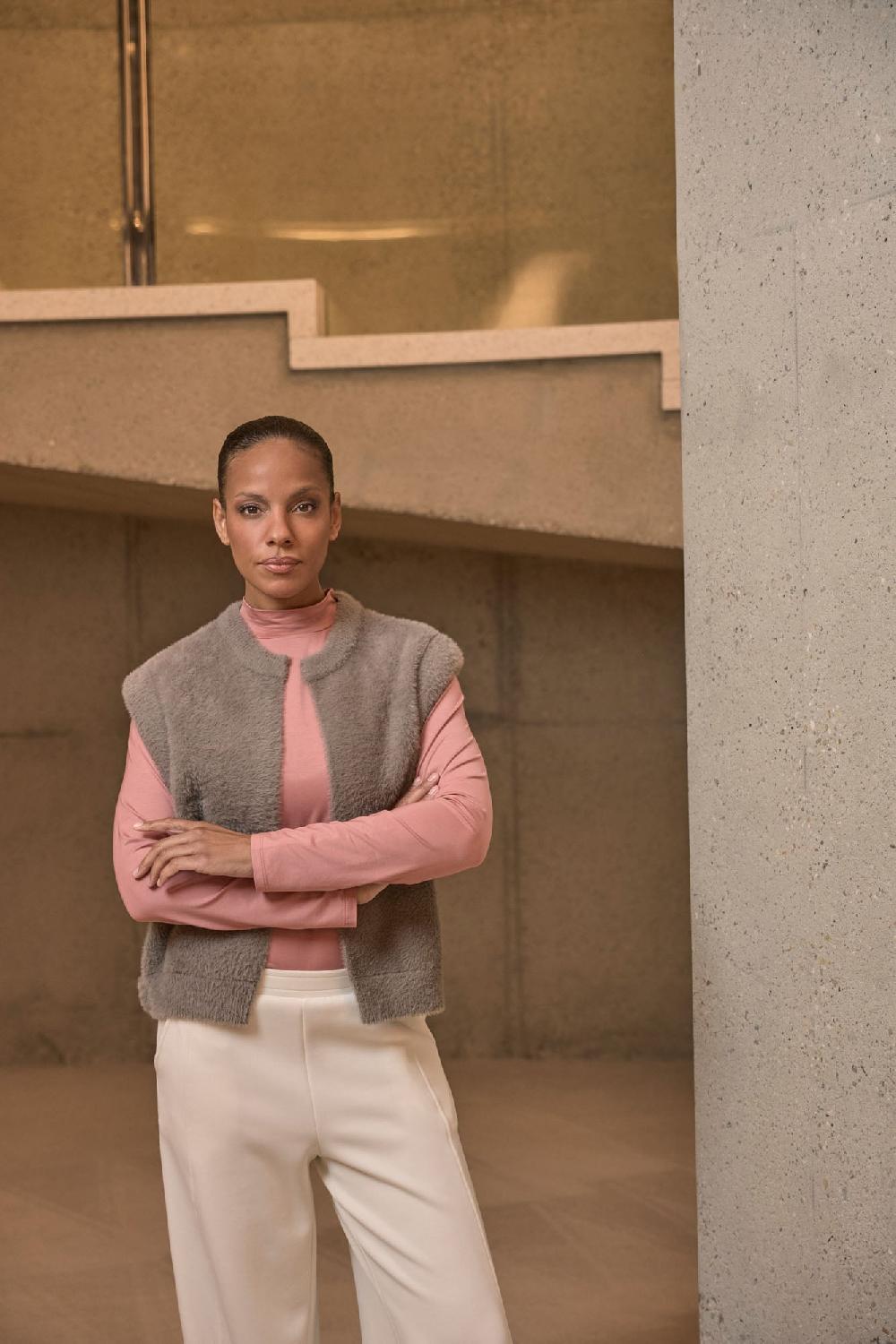 rino & pelle Elona waistcoat Taupe