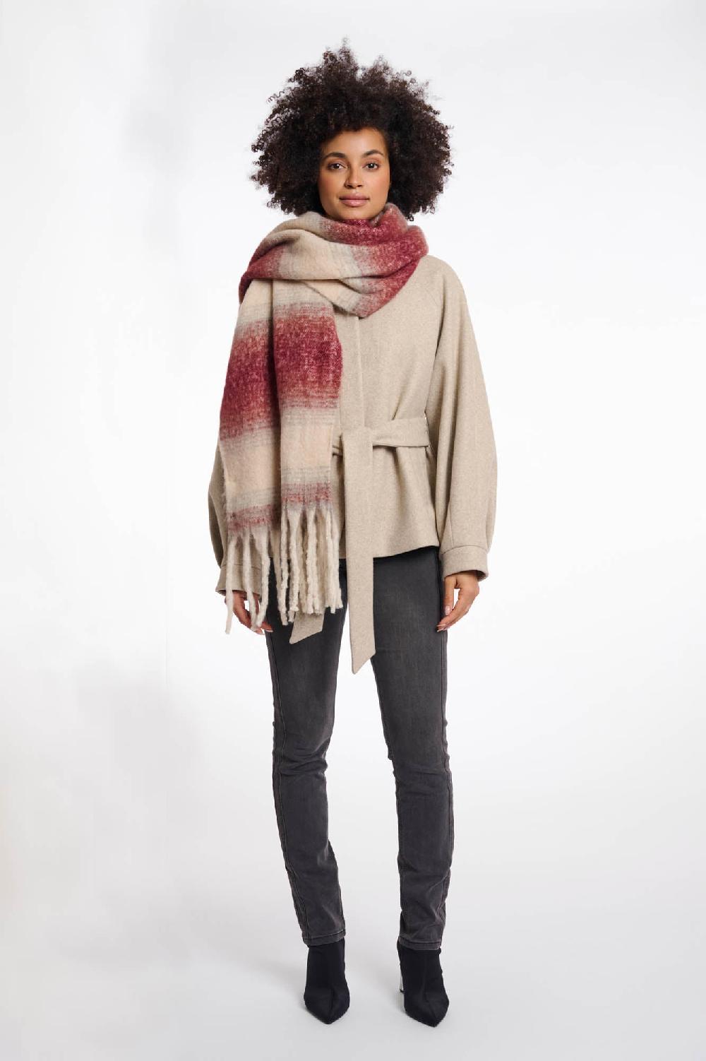 Rino & Pelle Erica Scarf Sugar Plum Birch