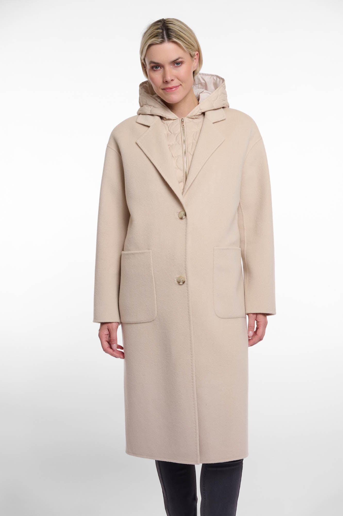 rino & pelle Femia coat Light desert