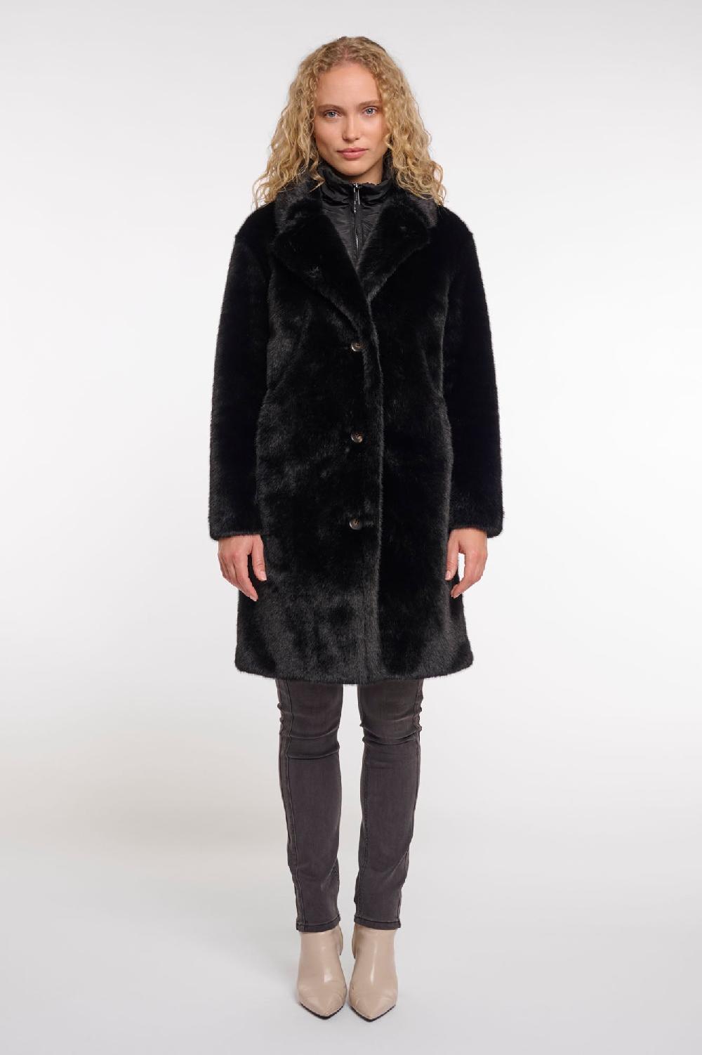 rino & pelle Geesje coat Black