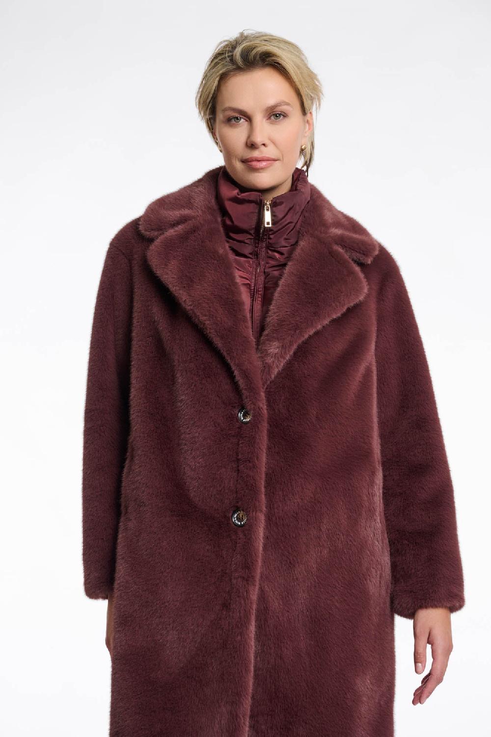 Rino & Pelle Geesje Coat Chocolate Bean