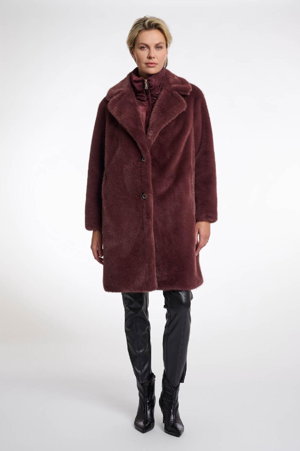 Rino & Pelle Geesje Coat Chocolate Bean