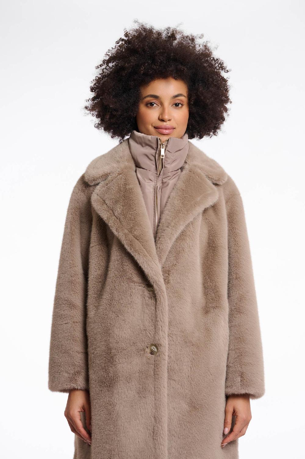 Rino & Pelle Geesje Coat Toffee