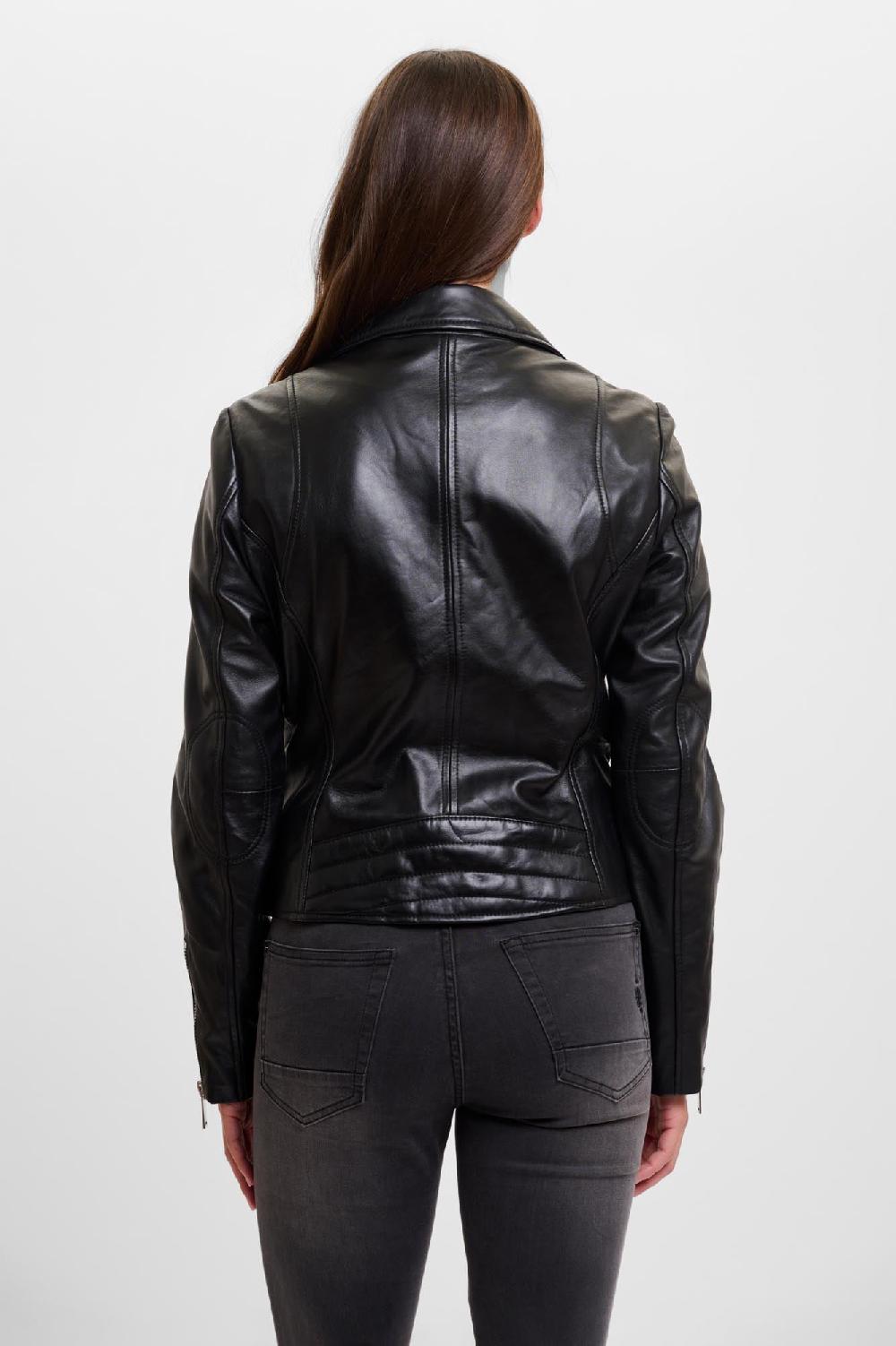 Rino & Pelle Ghost Leather Jacket Black