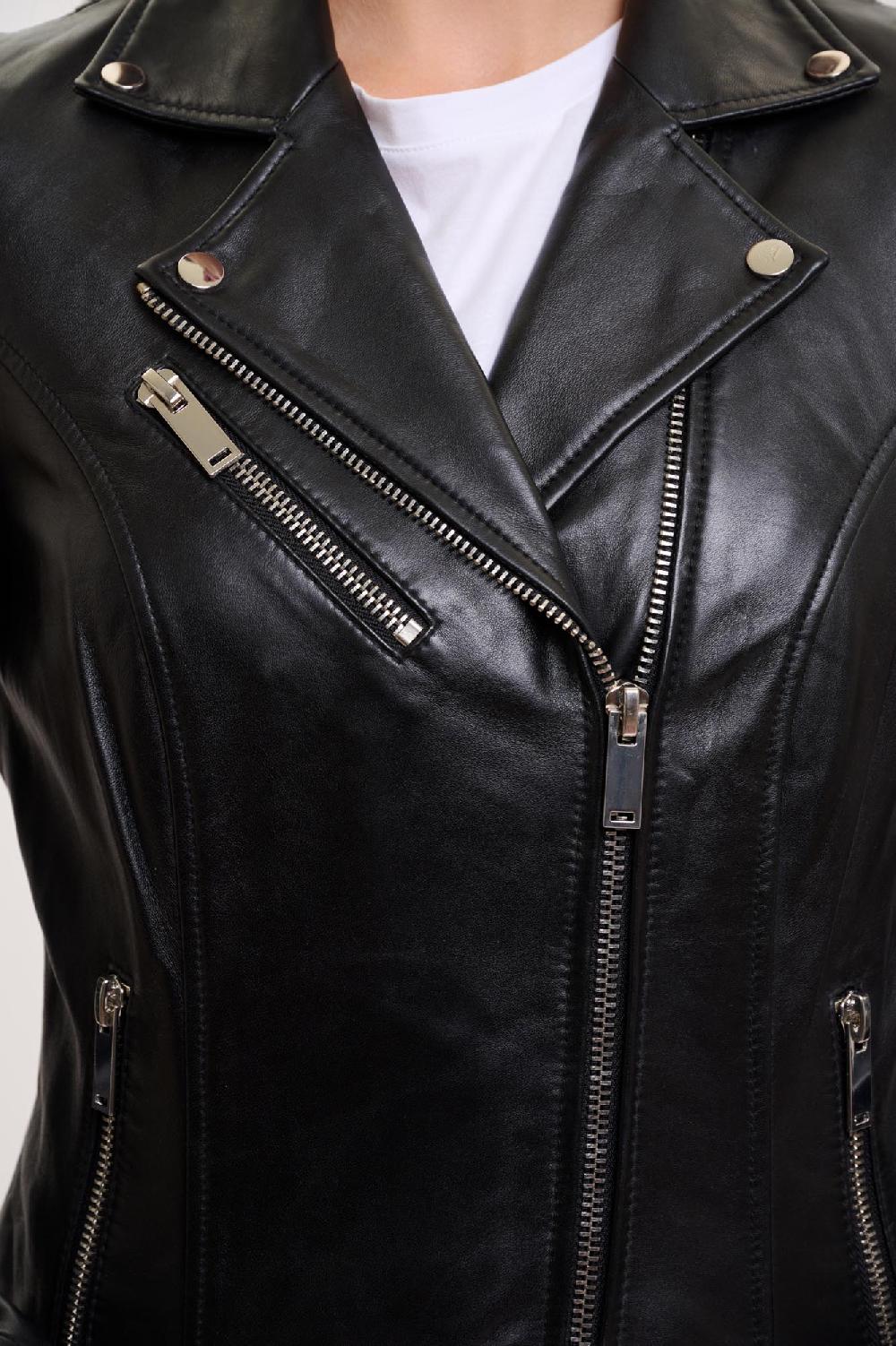Rino & Pelle Ghost Leather Jacket Black