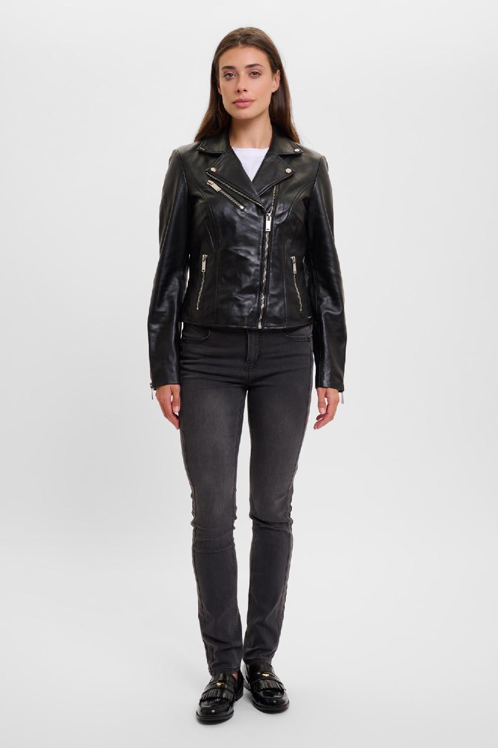 Rino & Pelle Ghost Leather Jacket Black