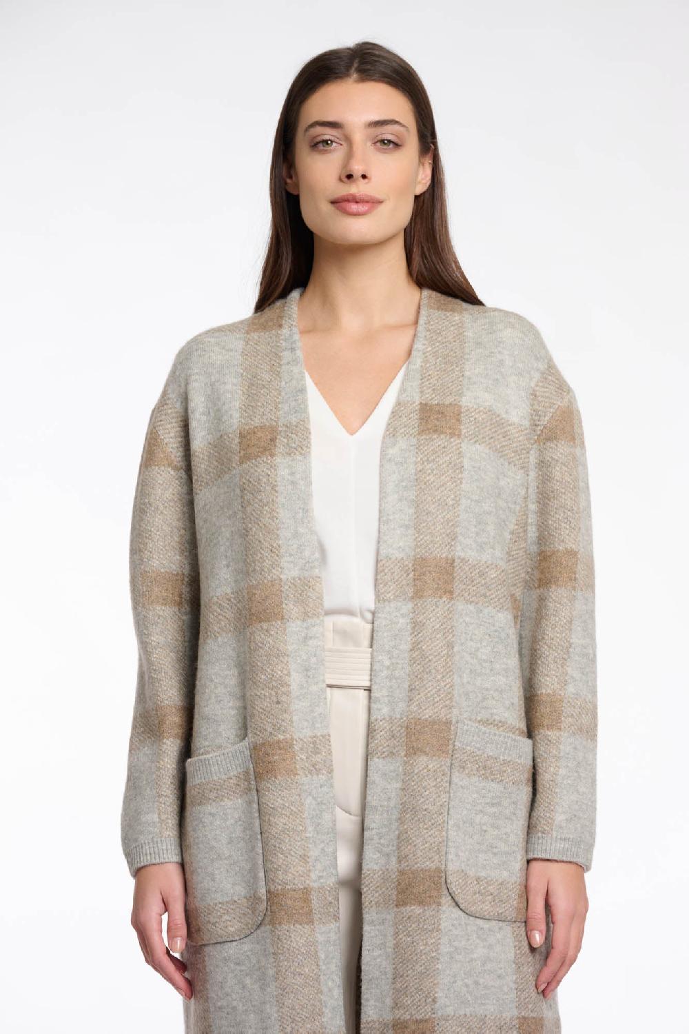 Rino & Pelle Giulia Cardigan Grey Toffee