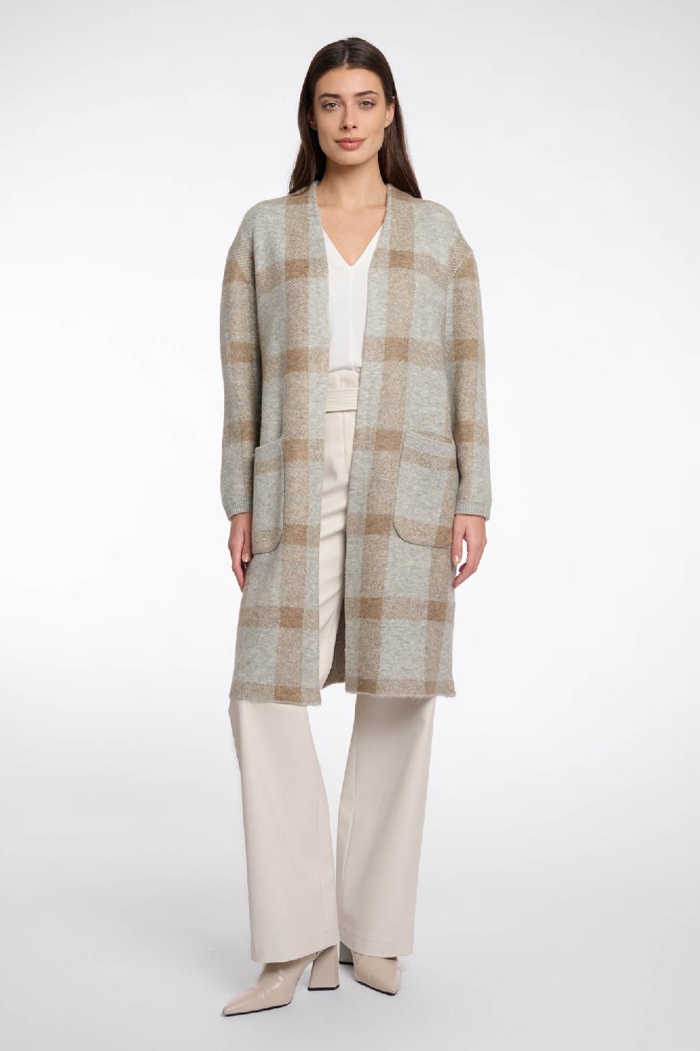 rino & pelle Giulia cardigan Grey toffee