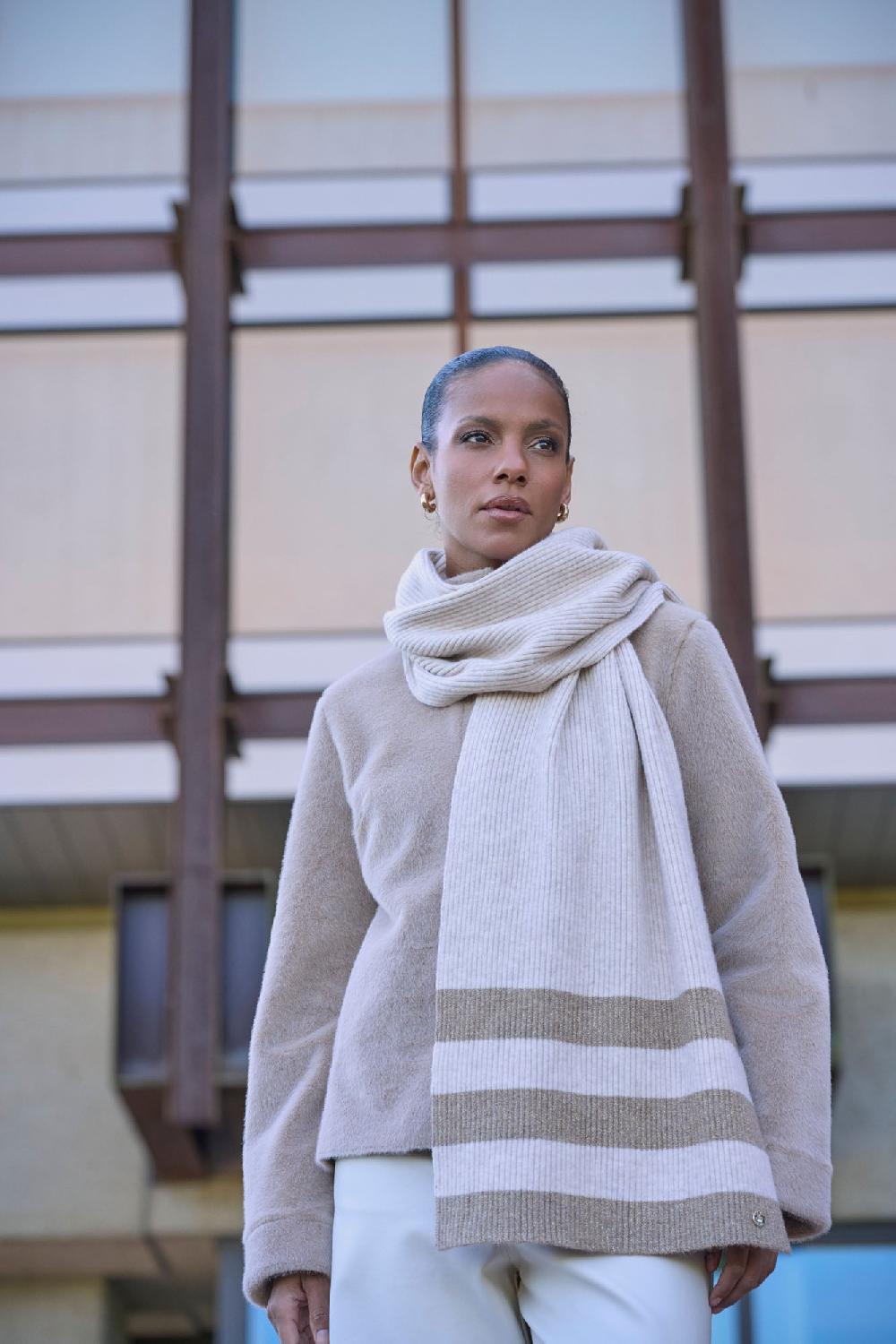 Rino & Pelle Hetty Scarf Birch Melange