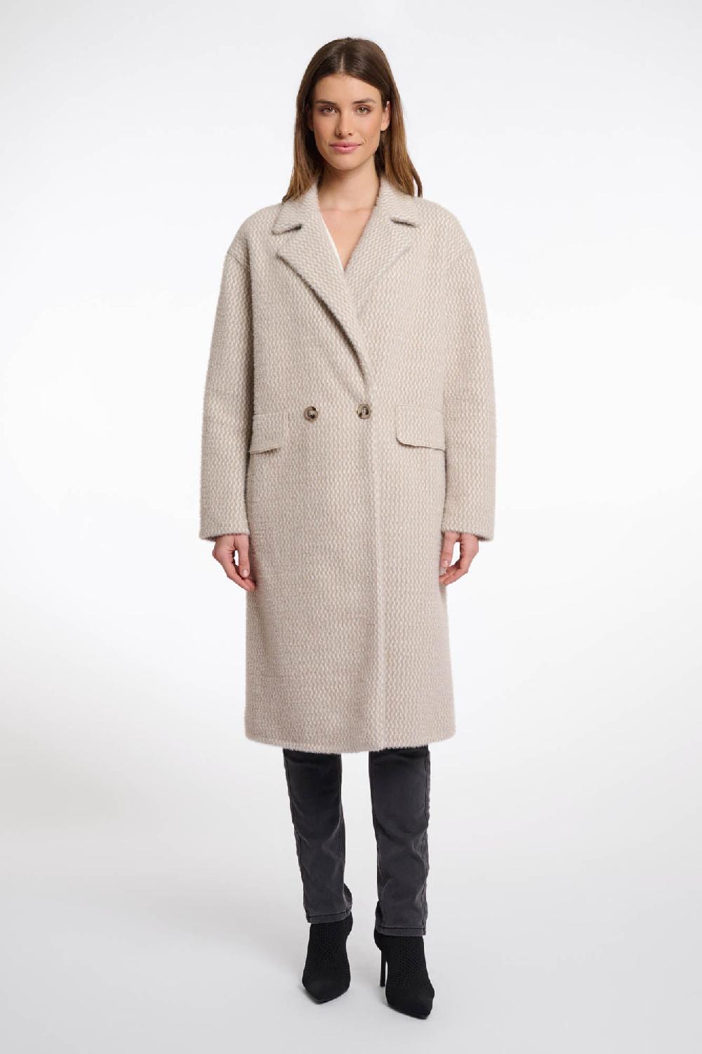 rino & pelle Inge coat Pale birch frames