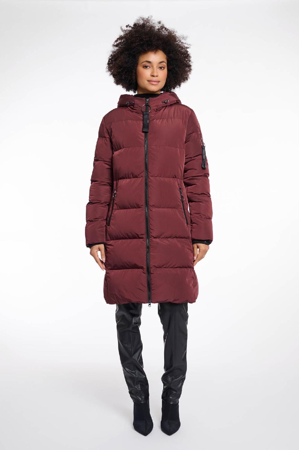 rino & pelle Jade coat Chocolate bean