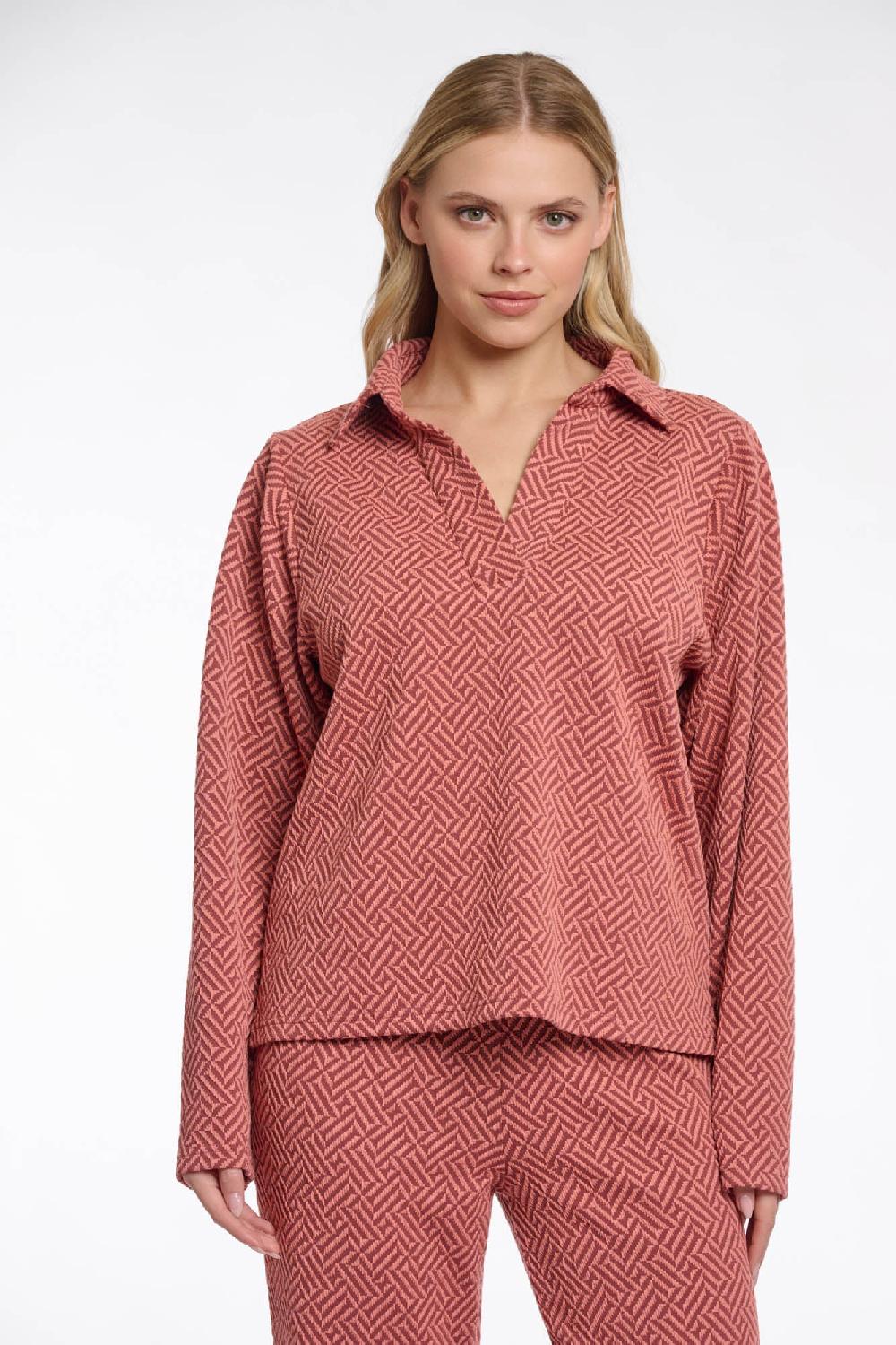 rino & pelle Janisa sweater Dusty peach mix