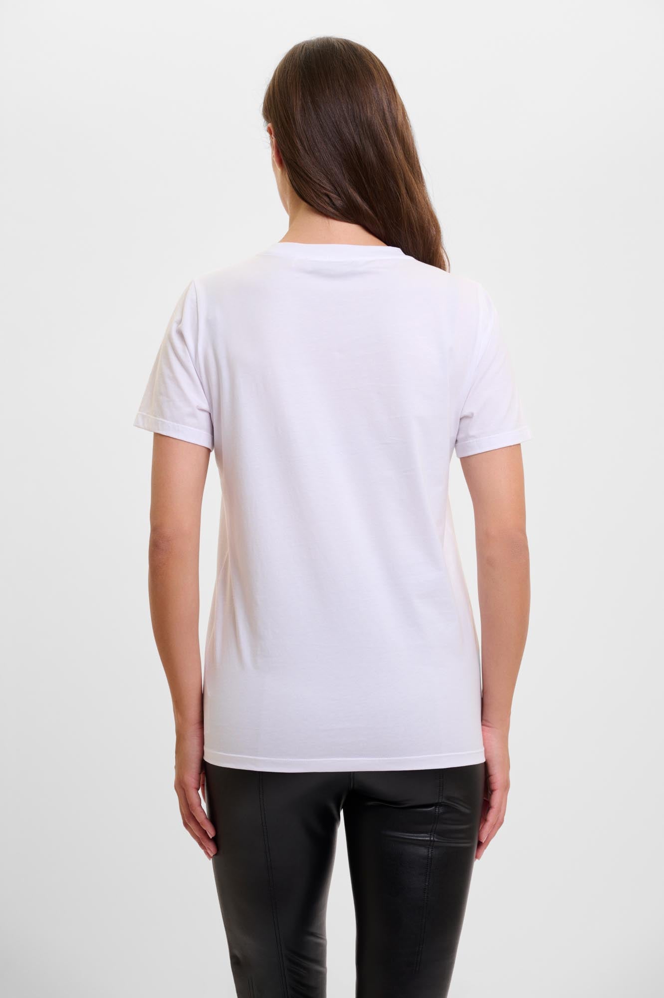 Rino & Pelle Jolene T-shirt White Gold Heart