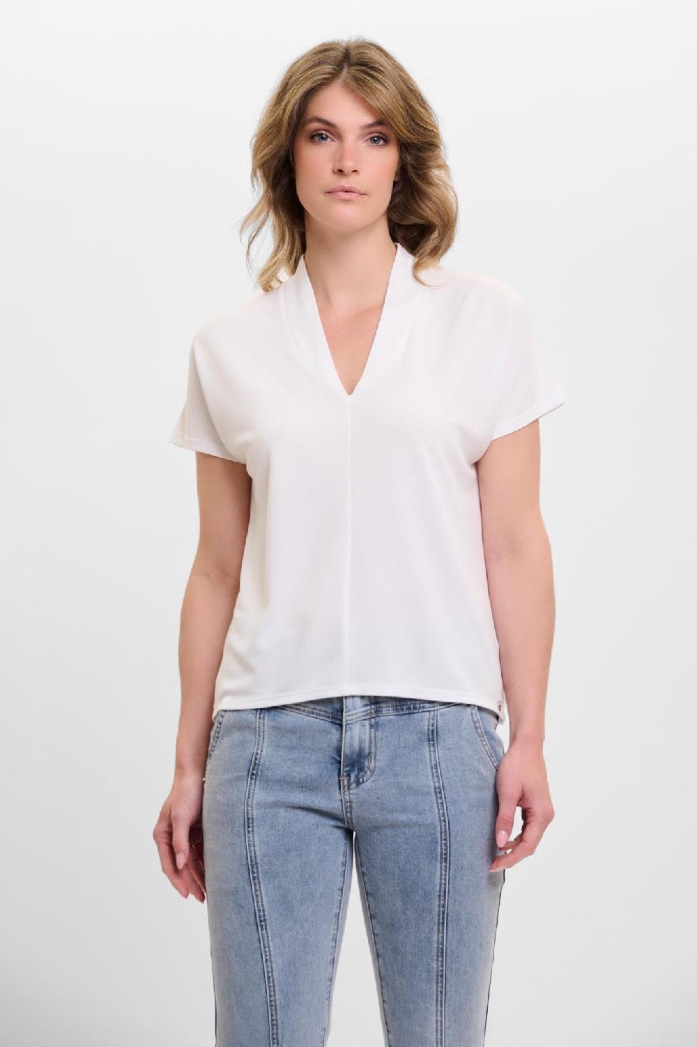 rino & pelle Kallie Top Snow white