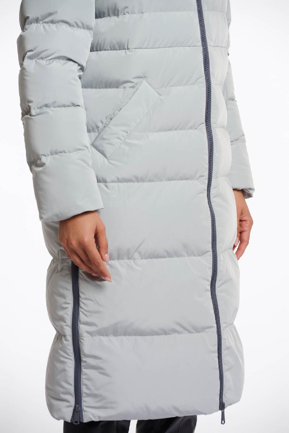 Rino & Pelle Keila Faux-fur Coat Manor Grey