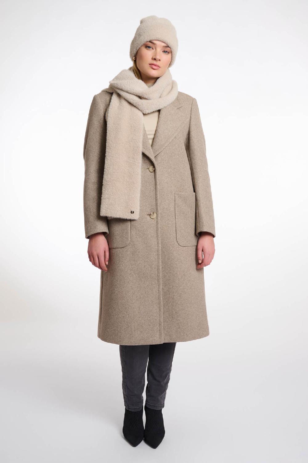 Rino & Pelle Leah Scarf Stone