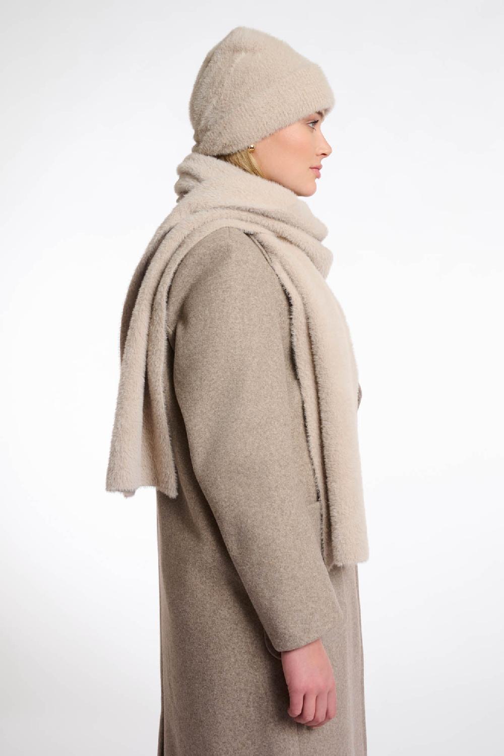Rino & Pelle Leah Scarf Stone