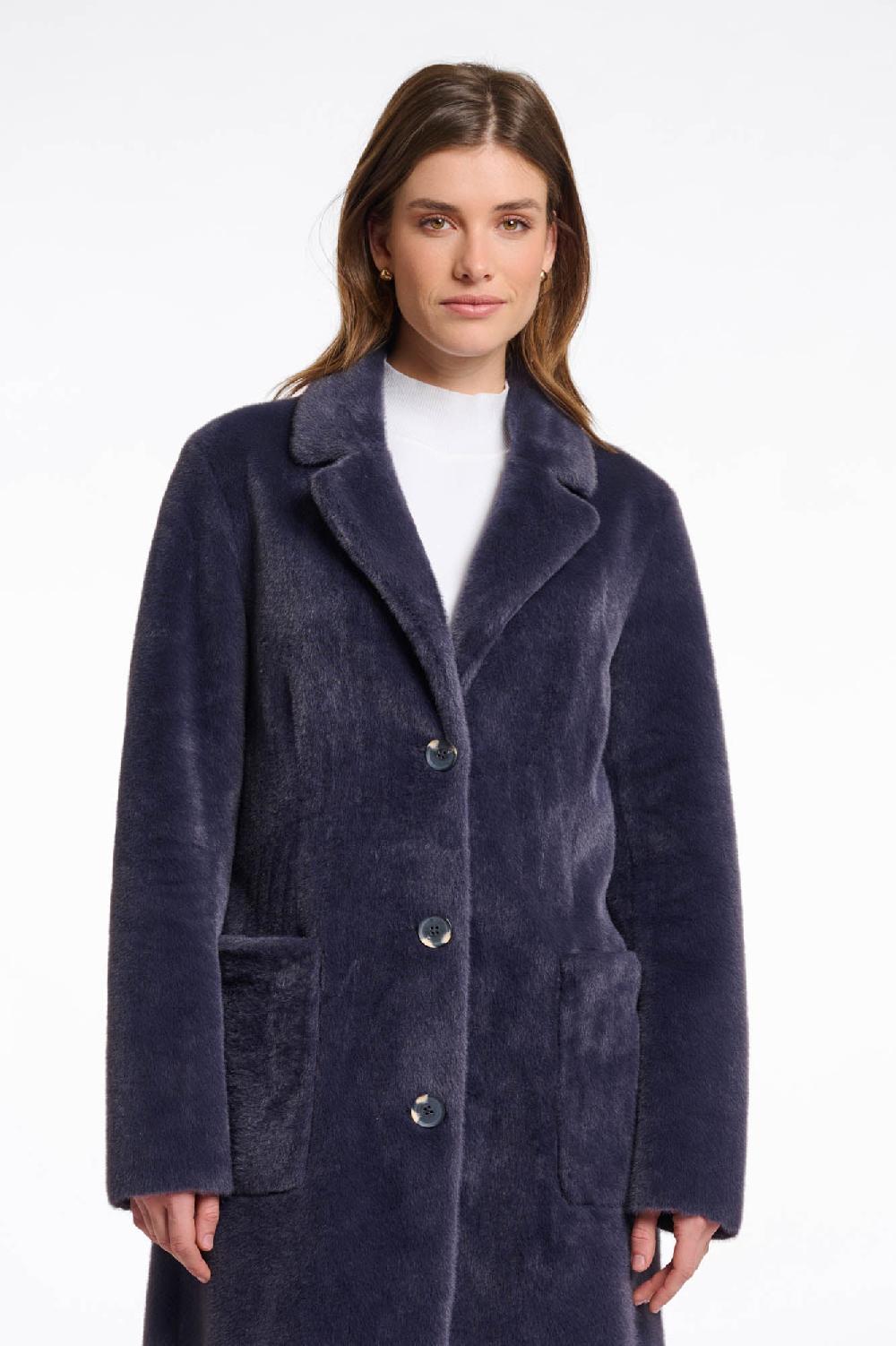 Rino & Pelle Lenna Coat Night Grey