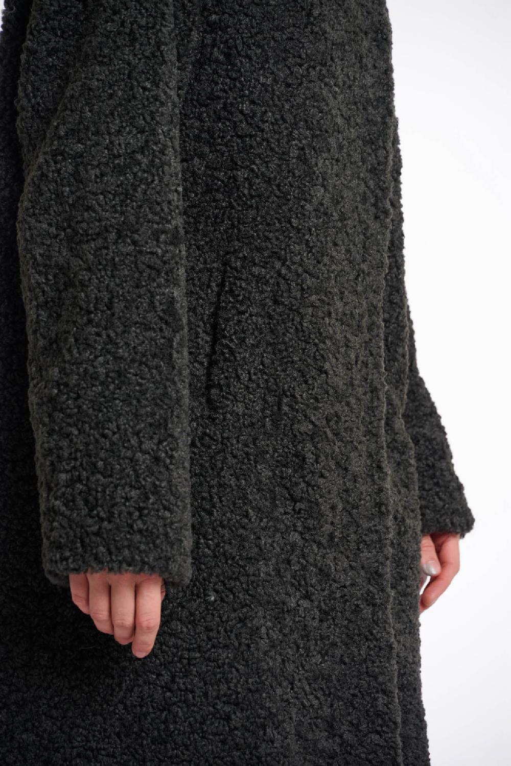 Rino & Pelle Leonie Coat Deep Iron