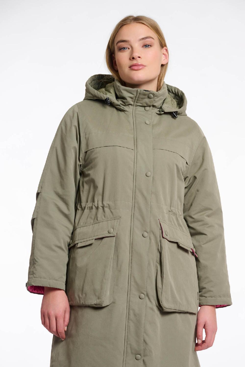 Rino & Pelle Lina Parka Green Ash