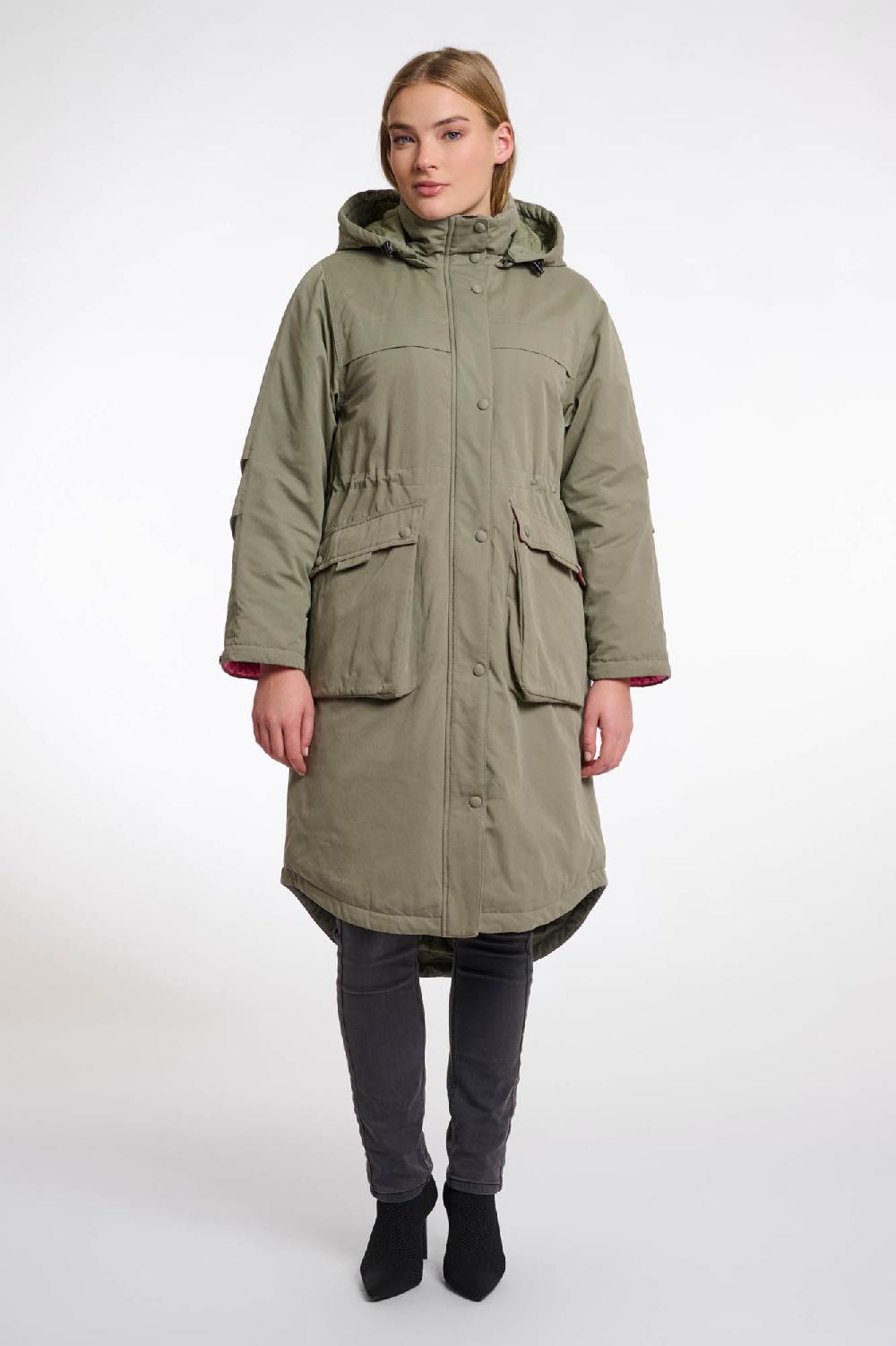 rino & pelle Lina parka Green ash