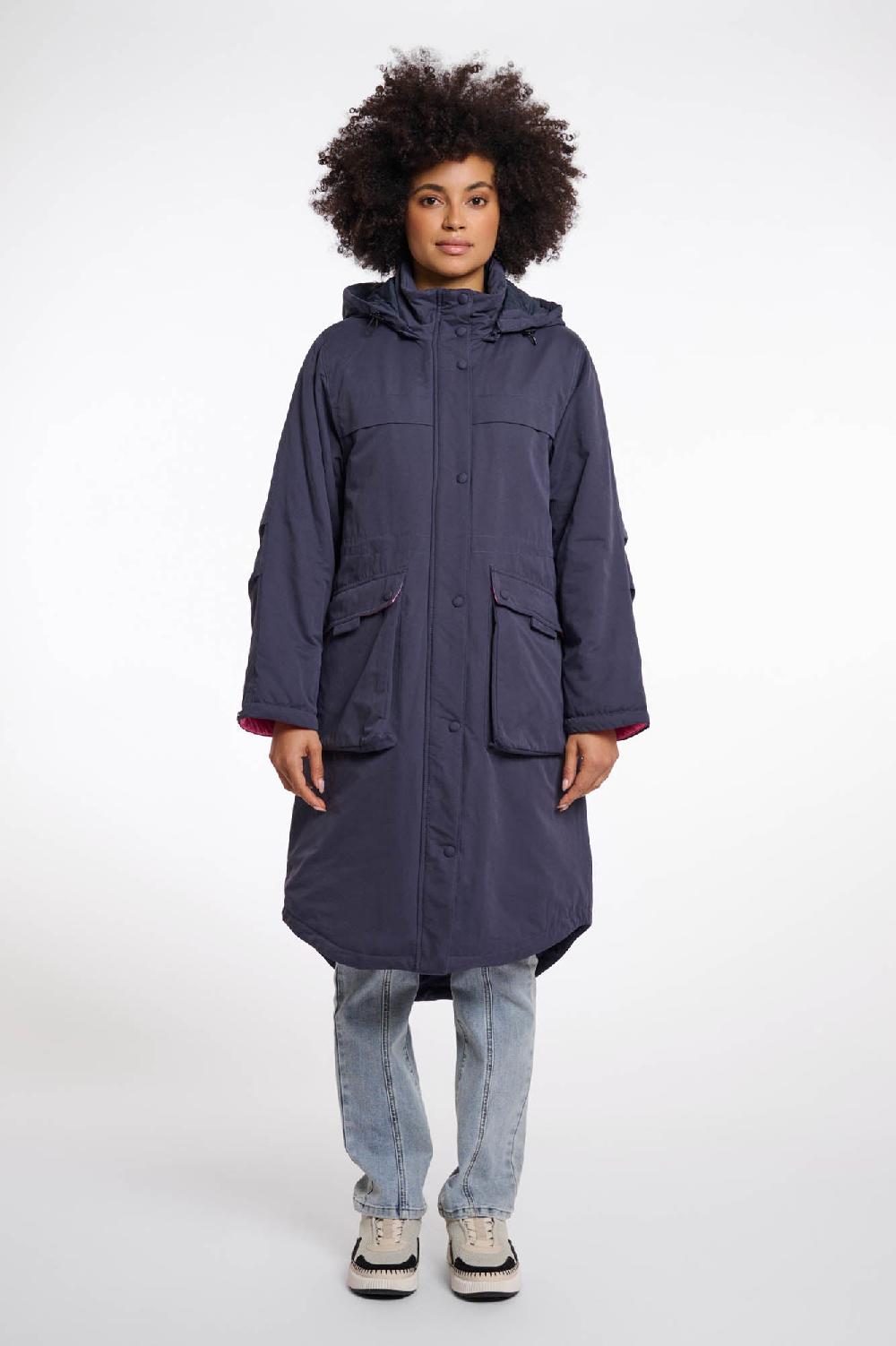 rino & pelle Lina parka Night grey
