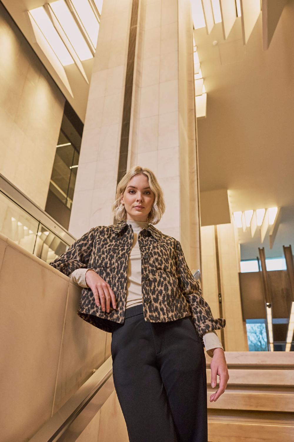 rino & pelle Lize jacket Leopard