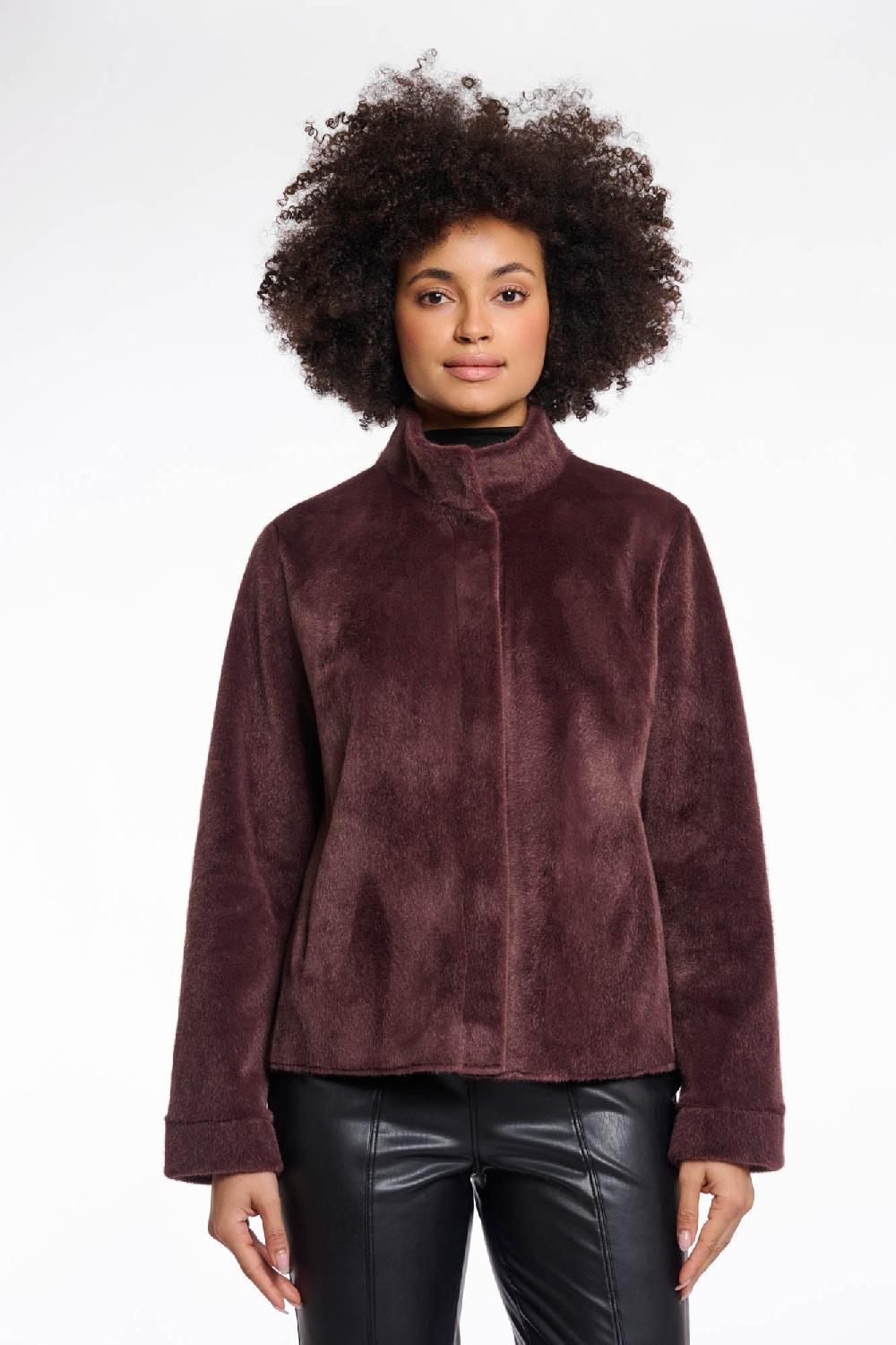 rino & pelle Madai jacket Chocolate bean