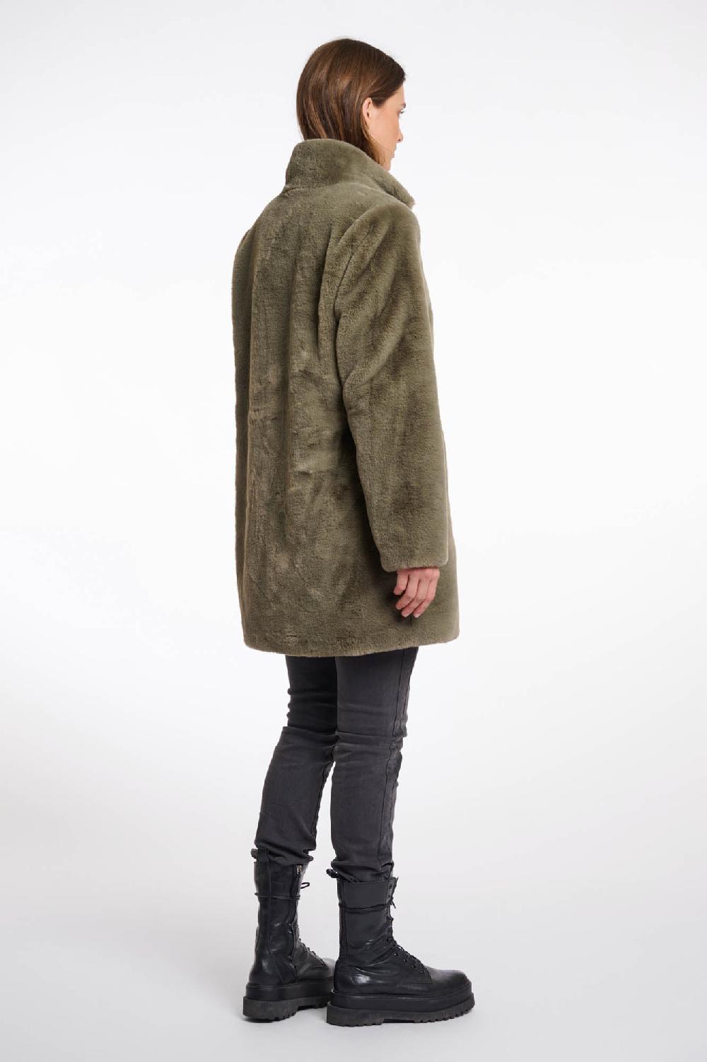 Rino & Pelle Nonna Coat Green Ash