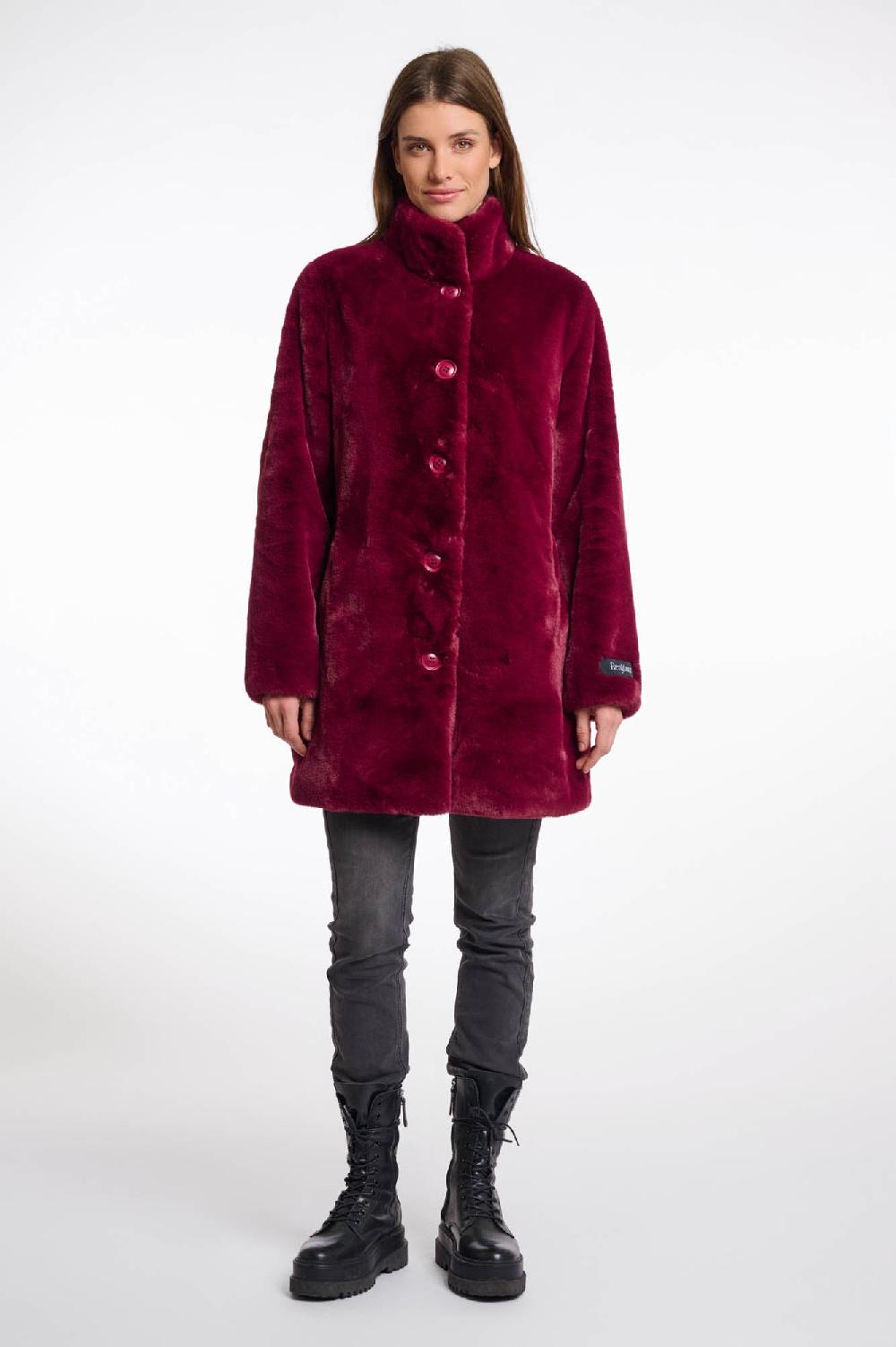 rino & pelle Nonna coat Sugar plum