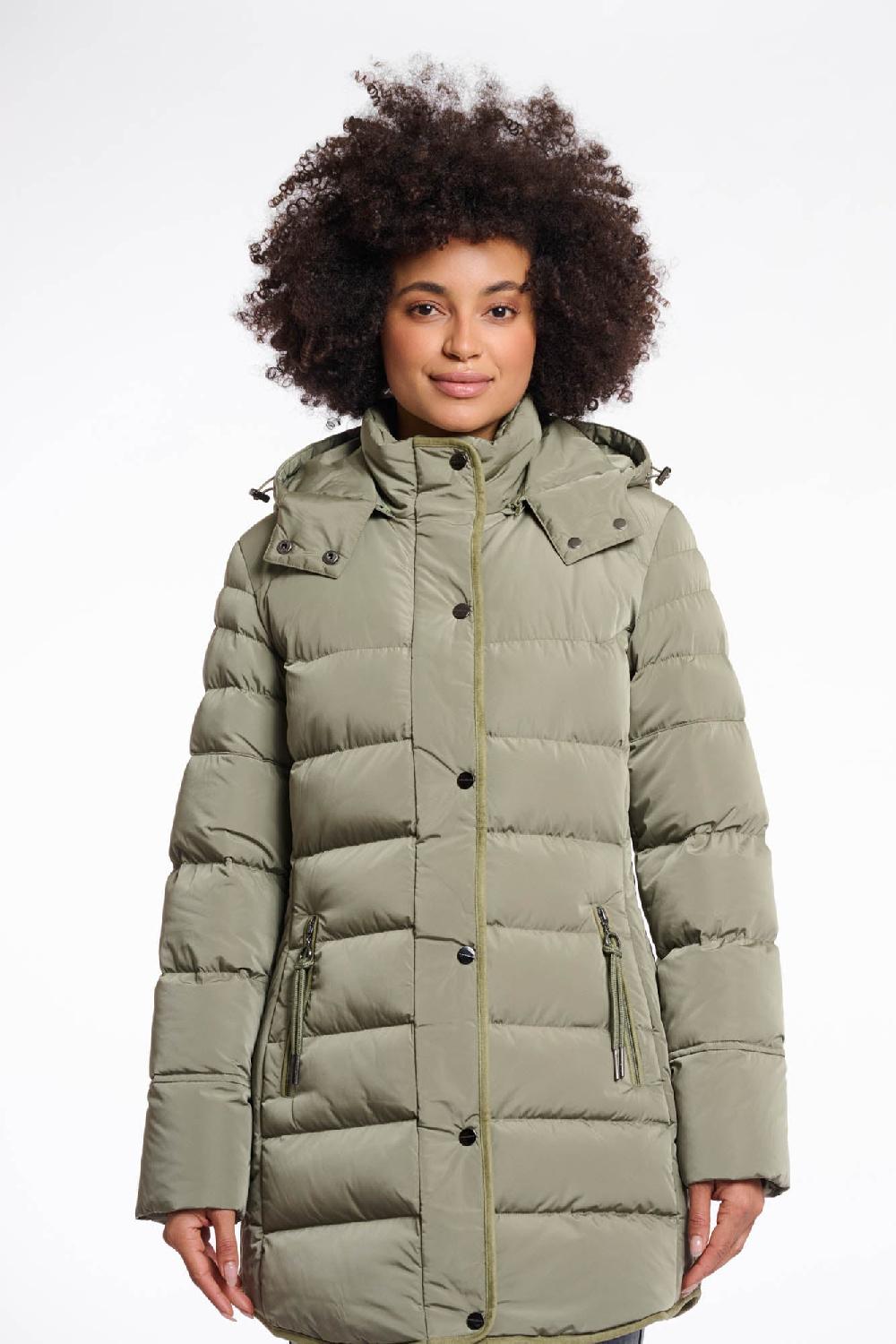 Rino & Pelle Nusa Coat Green Ash