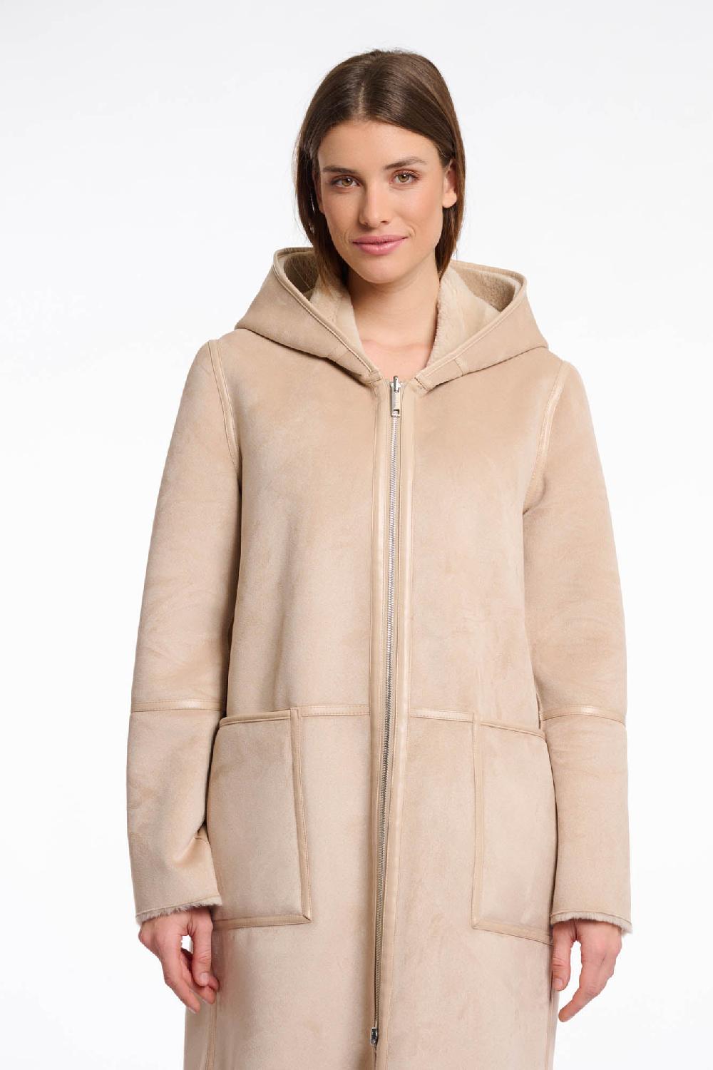 Rino & Pelle Ova Reversible Coat Oat