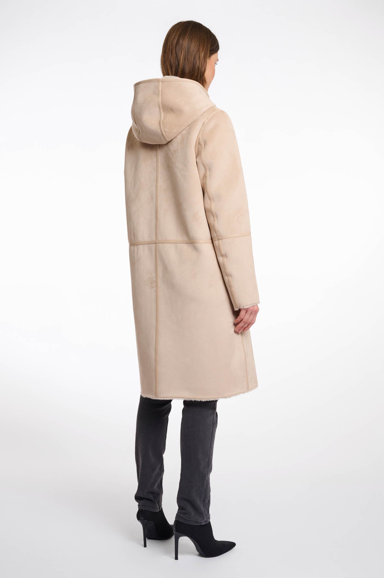 Rino & Pelle Ova Reversible Coat Oat