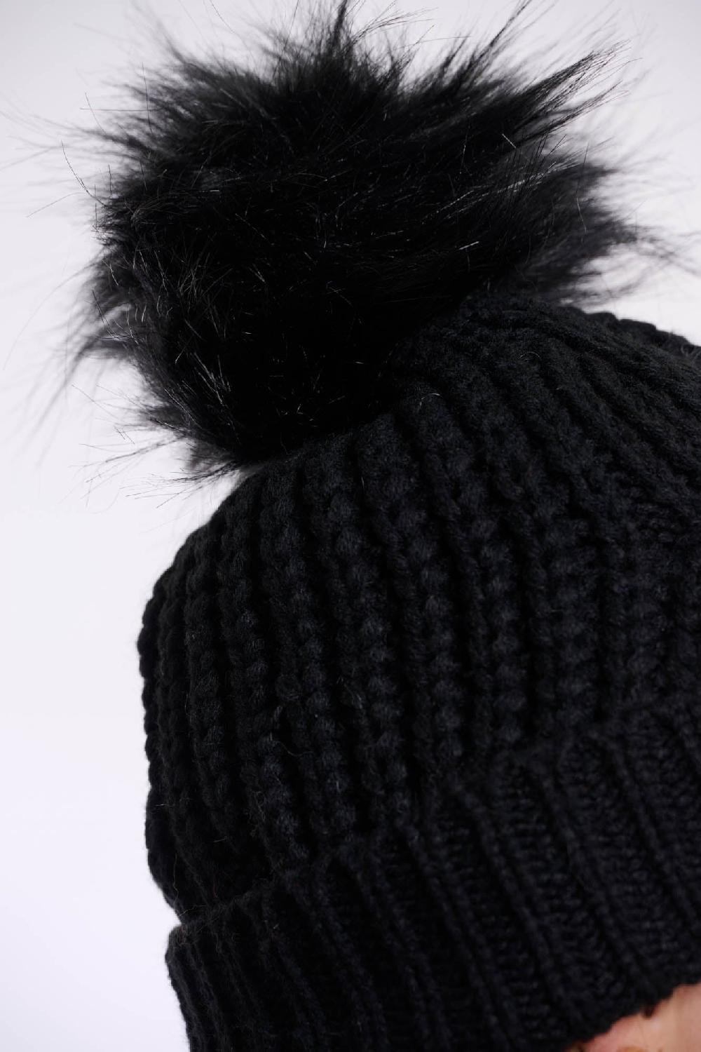 Rino & Pelle Pompon Black