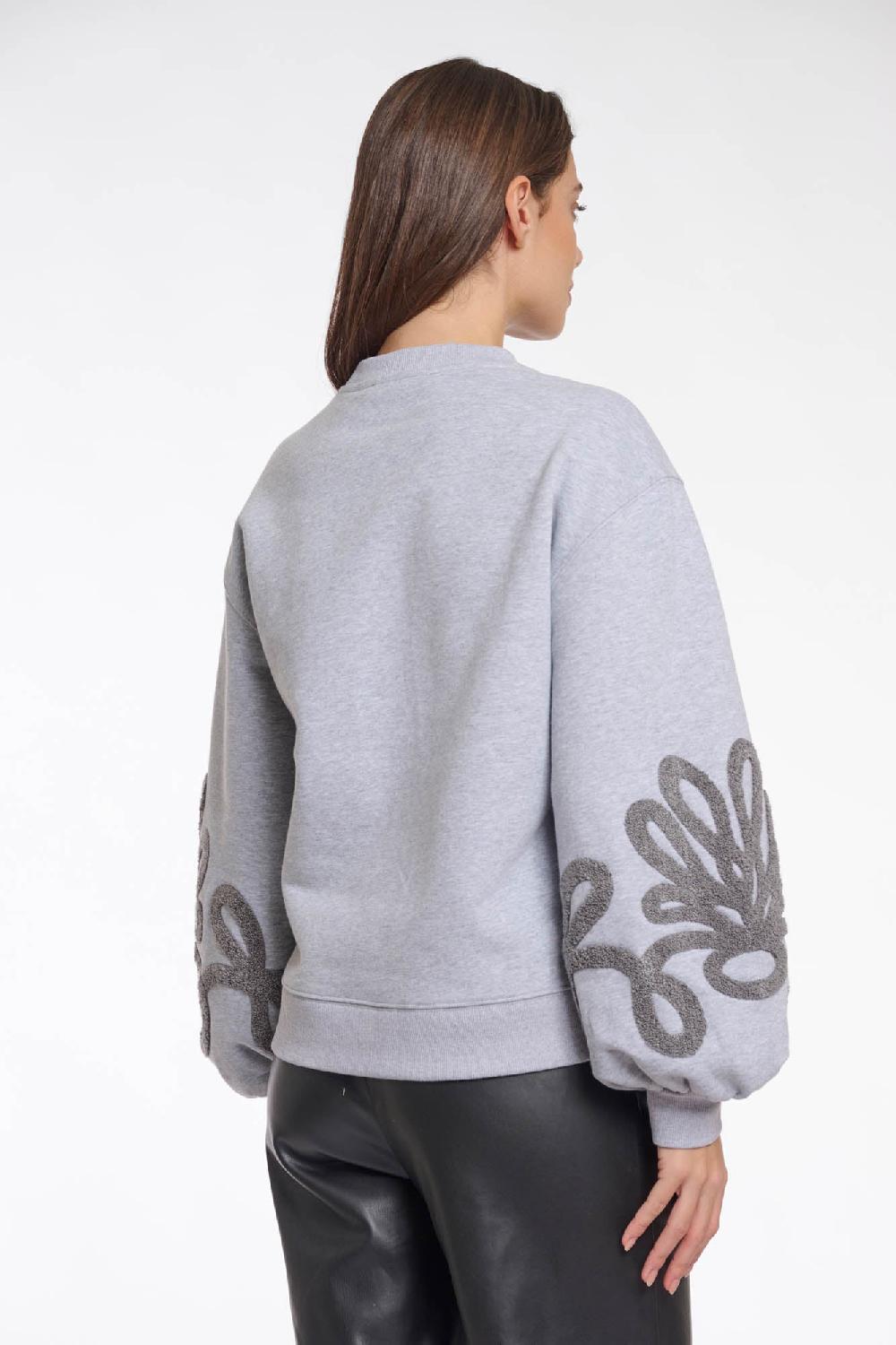 Rino & Pelle Quincy Sweater Grey Melange