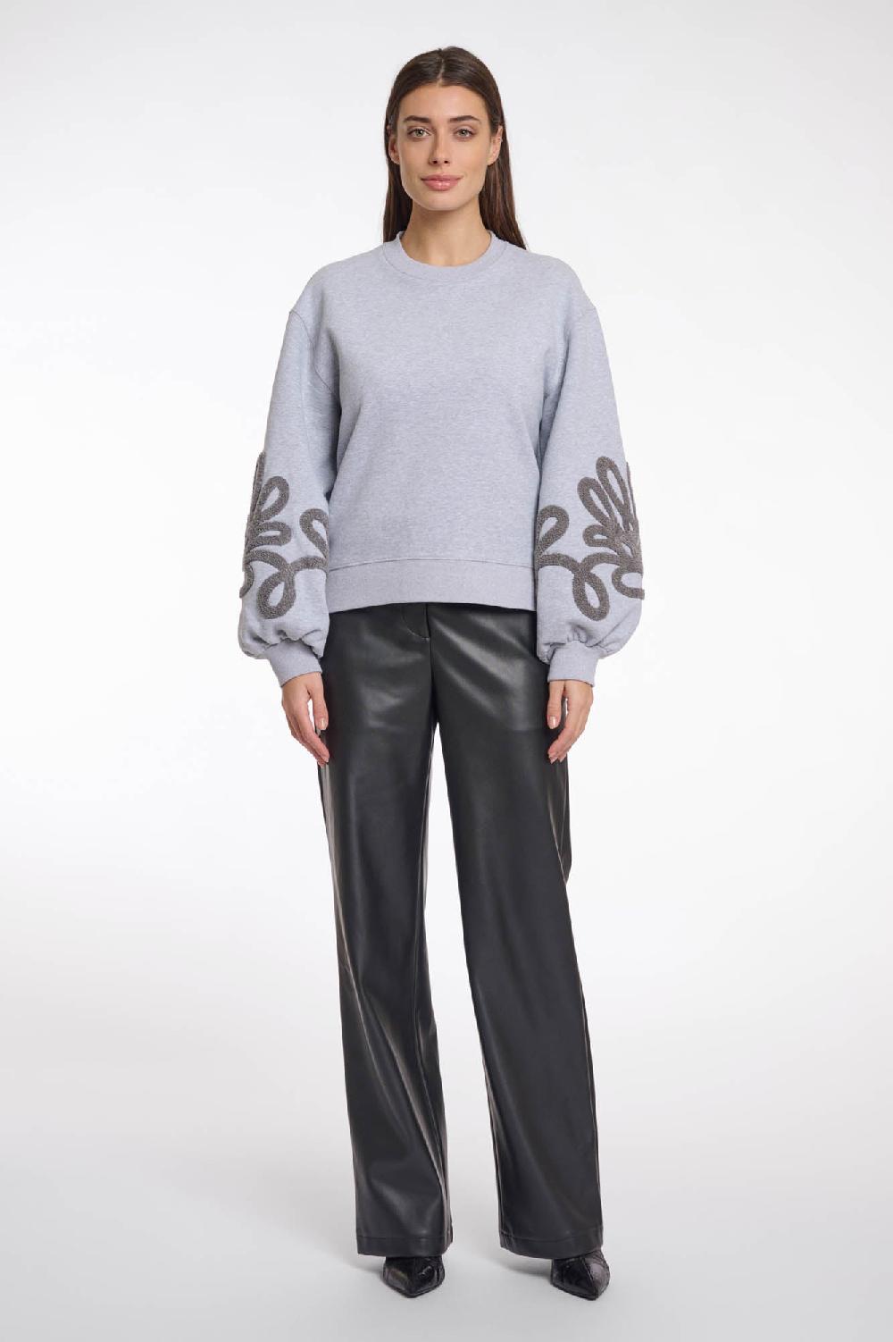 Rino & Pelle Quincy Sweater Grey Melange